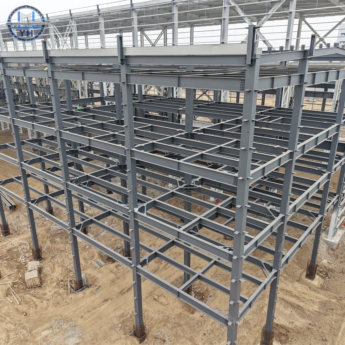 Multi Story Hospitals Schools Office Buildings Apartment Customized Steel Structure Integrated Construction Engineered Building