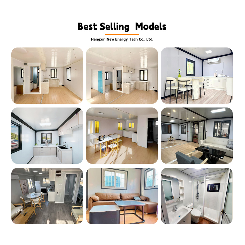 Prefabricated Mobile House 20ft 30ft 40ft Folding Modular Tiny Home 2 3 Bedrooms Luxury Prefab Expandable Container House Price