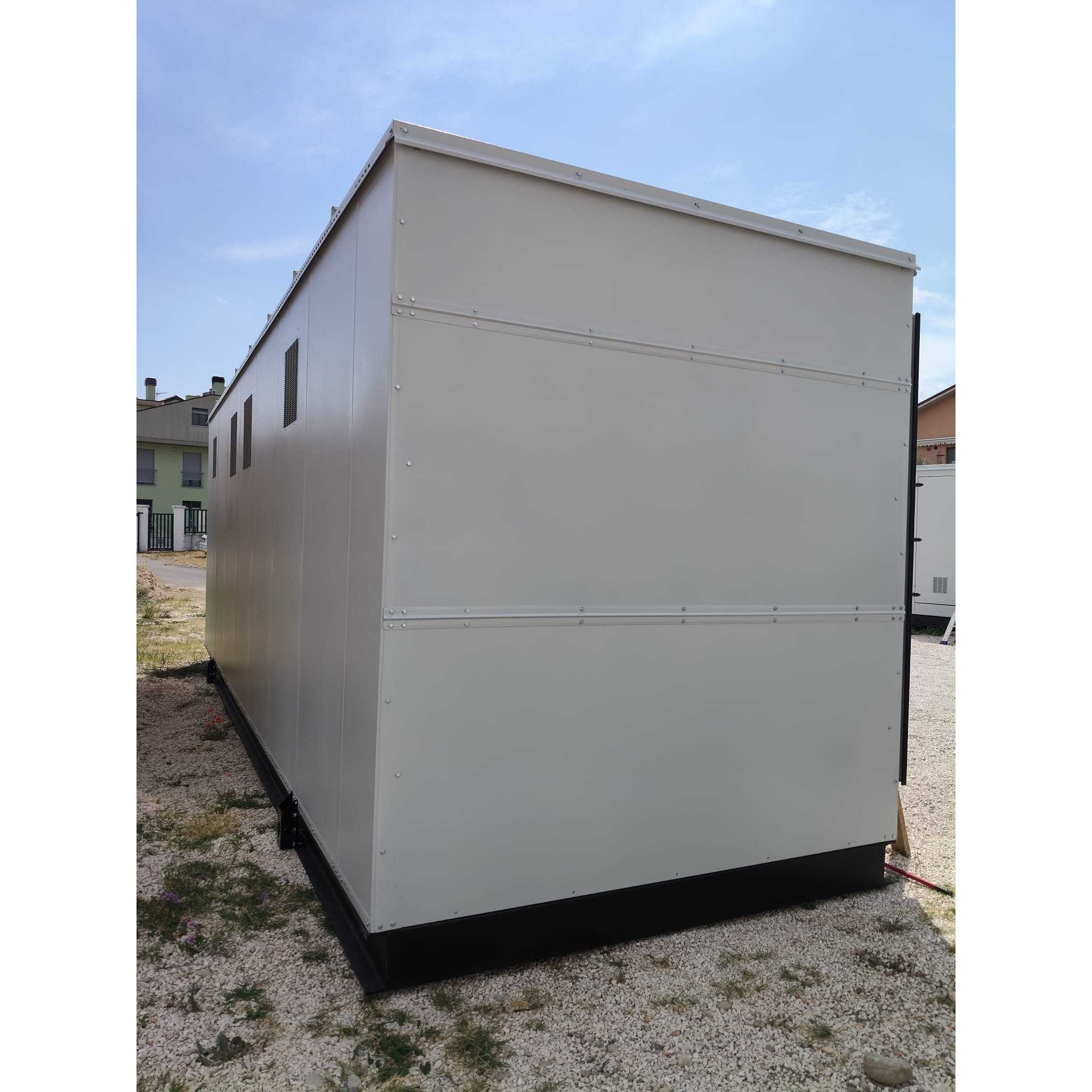 Prefabricated Cabin Shelter For MV LV Electrical Systems IP55 High Resistance