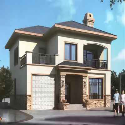Custom Luxury Modular Steel Villa for Residential Projects (XGZ-Z256)