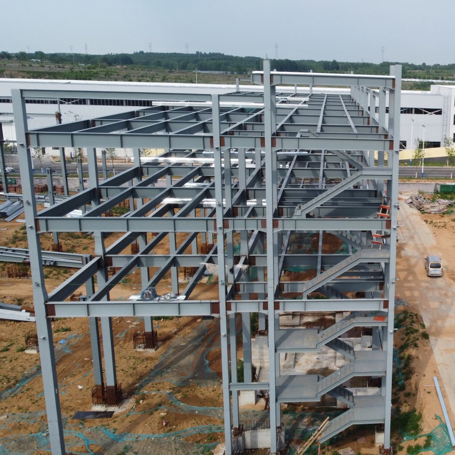 Multi Unit Residential Structure Prefabricated Frame Structure Building for Urban Housing and Affordable Living Steel Apartment