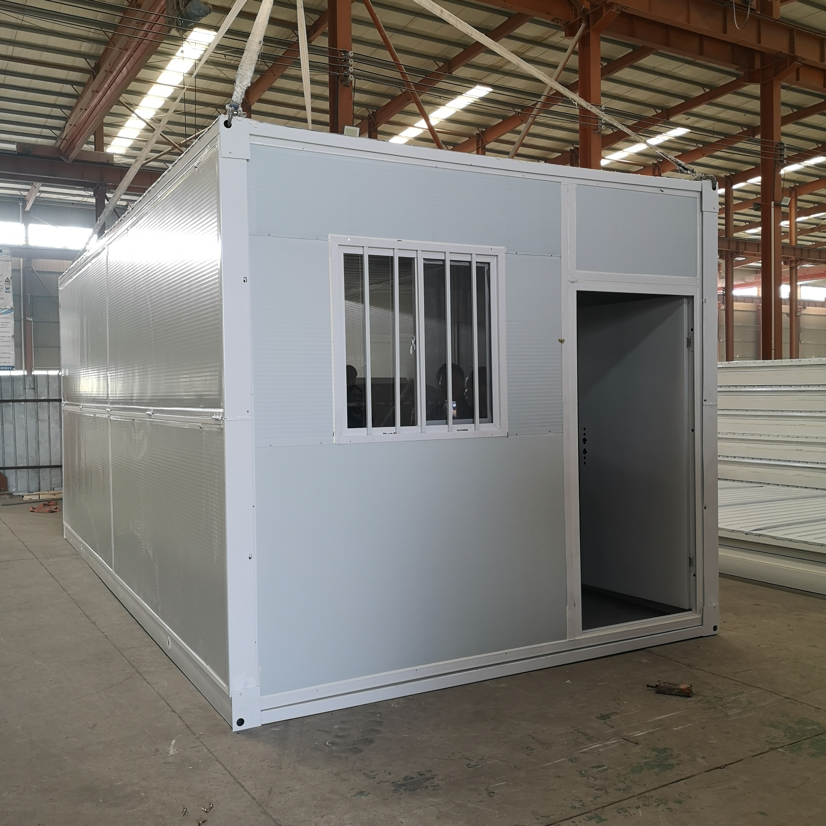 Customizable Flat Pack Container House Fold Container Foldable Container House For Worker Accommodation