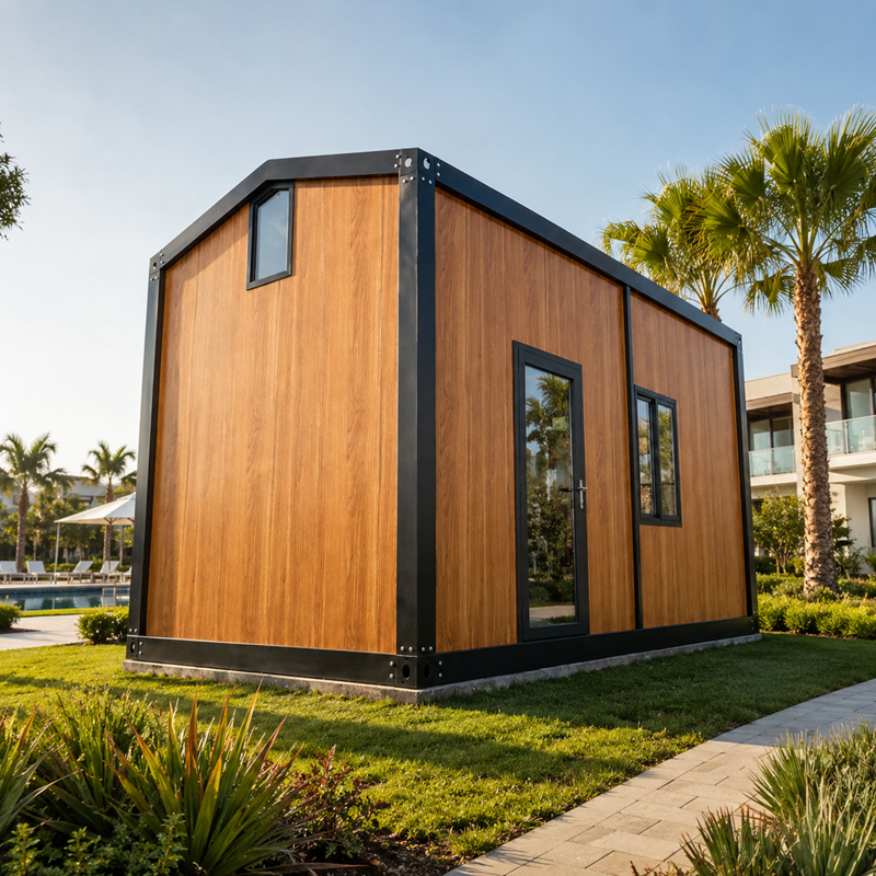 Luxury Prefab House Modular Resort Cabin - Portable Modern Container Villa for Glamping &amp; Homestay