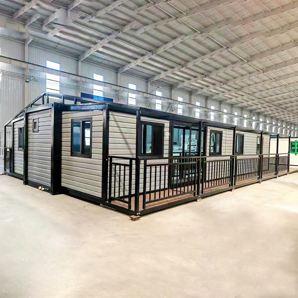 20x40ft Expandable Prefab Luxury Villa Container House With 2-4 Bedrooms Modern Design Hotel &amp; Mall Use