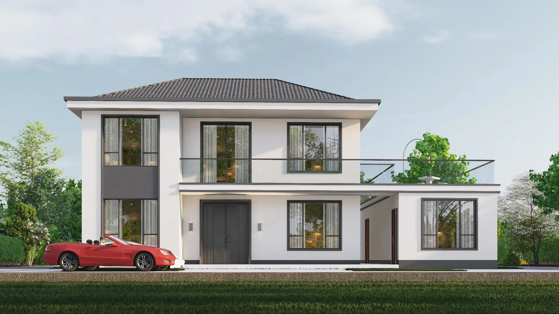 Customizable Modular Steel Structure for Mini Villa Construction with Professional Design Good Quality Low Cost