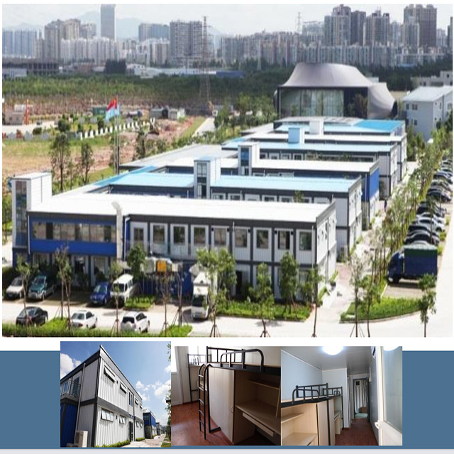 Professional Modular School Eco-friendly Material Ideal for Campus Construction Renovation 20ft With a Bathroom Modular Housing