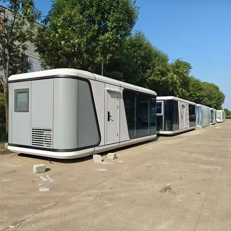 20ft Prefabricated Container House House Capsule 3 Bed Prefab Prefabricated Cabin Insulated Quiet Secure for Hotel Rental Camp