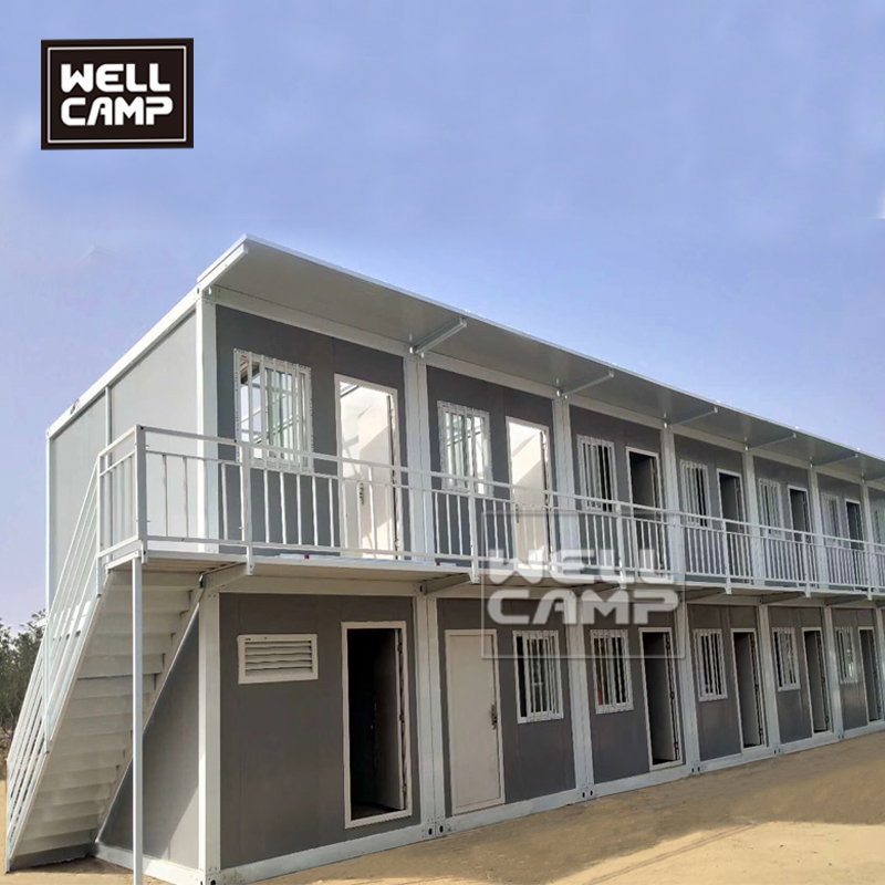 Fast Install and Affordable Prefab Container Accommodaiton Dormitory Building for Worker Construction Worker Camp