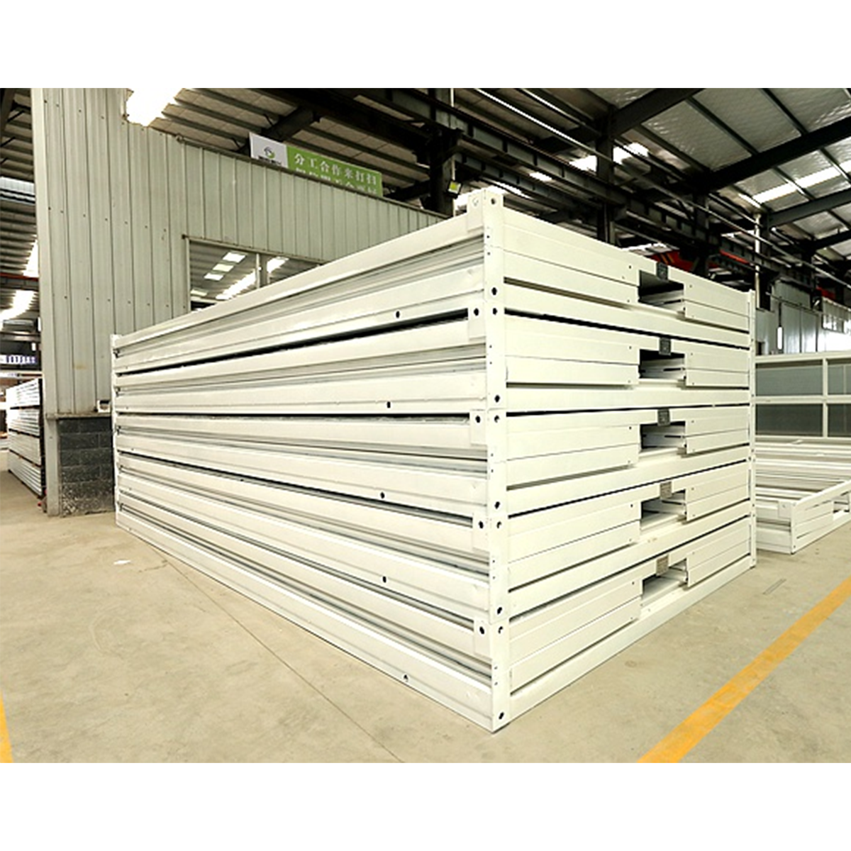 X-Type Folding Container House For Apartment Hospital Office Building Collapsible Container House