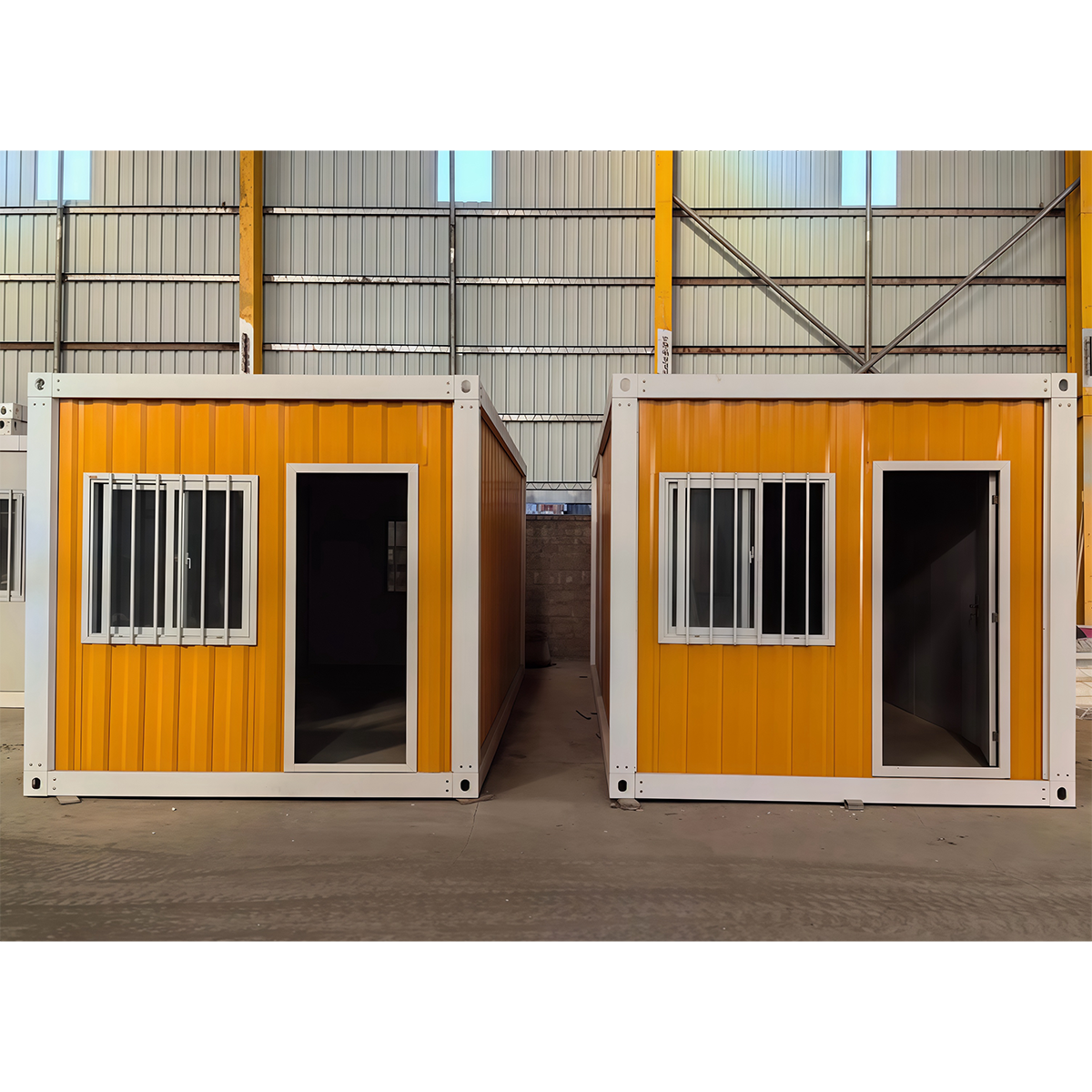 High-Quality Waterproof Fireproof Home Compact Foldable Container House Easy Shipping Quick Assemble Temporary Office