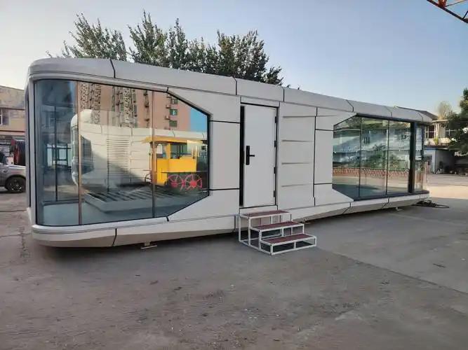 Factory Affordable Vacation Luxury Mini Mobile Home, Durable Time Saving Mobile Modular Home