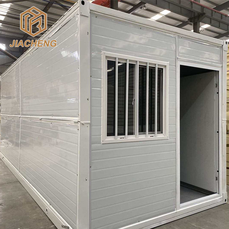 20 40ft Self Folding Mobile Portable Caravane Container House Two Rooms One Hall Garden House Hotels Resorts Containers