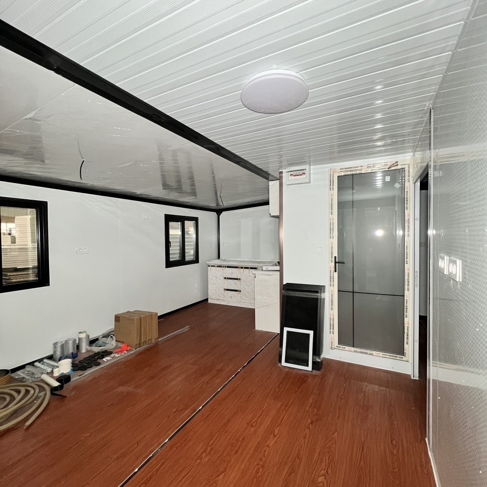 Contemporary Foldable Container House for Living Room Kitchen Bedroom Villa Apartment Office Building Hospital Easy Transport