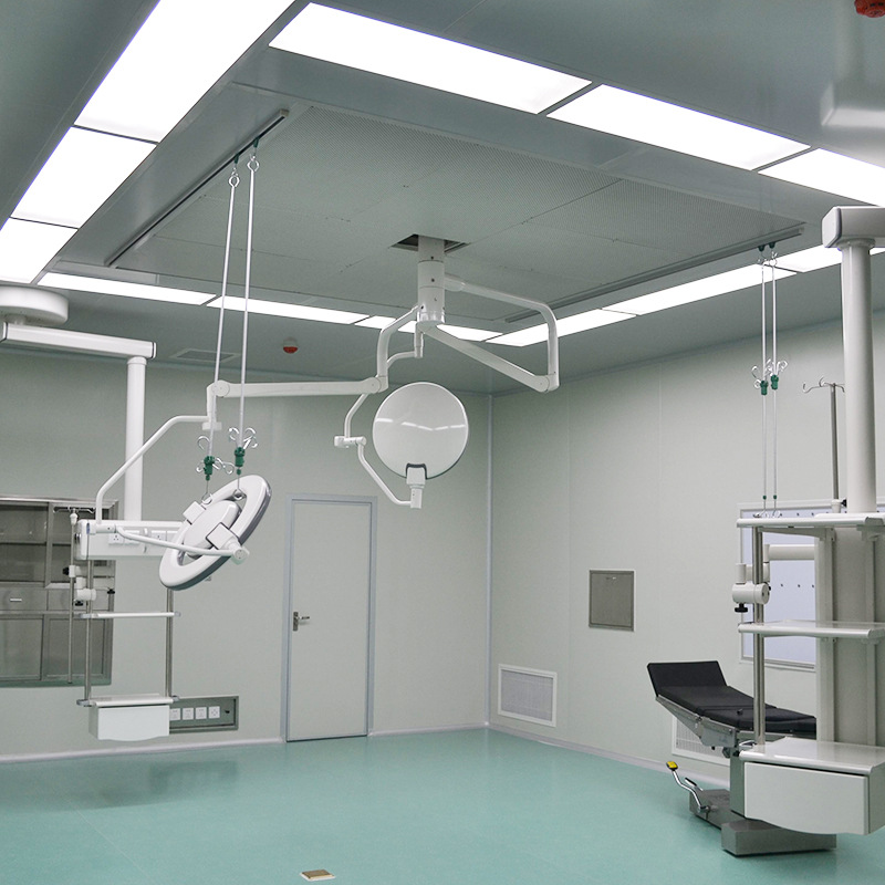 Laminar flow airsupply ceiling