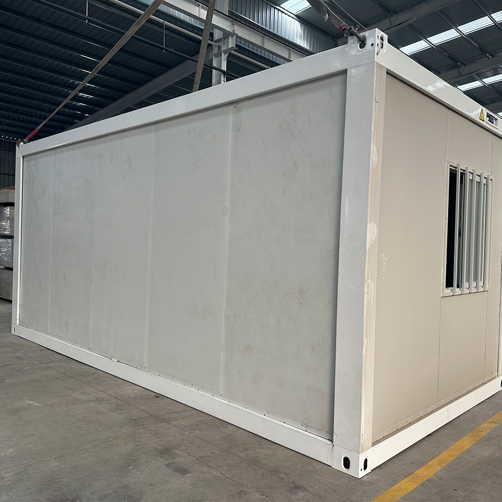 Customized Prefab Easy Build Movable Foldable House 20ft Prefab 1 Bedroom Office Tiny Apartment Z Shape Folding Container House
