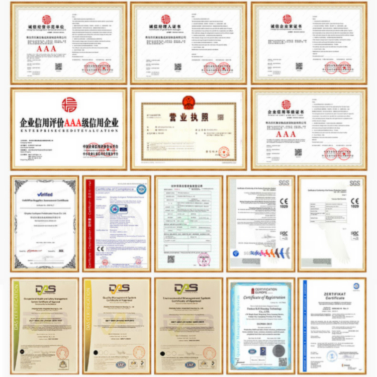 Quality Certifications