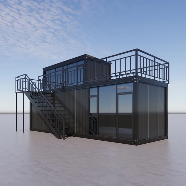 Modular Breathable Prefab Apartment Building for Hotel Use Sandwich Panel Folding Container House Modern Design 1 Year Warranty