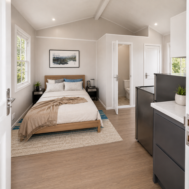 Luxury Prefab House Modular Resort Cabin - Portable Modern Container Villa for Glamping &amp; Homestay