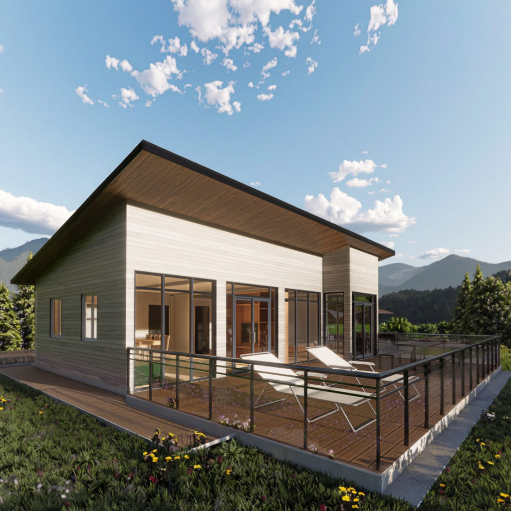Sustainable Fully Furnished Fast Installation Modular Prefab Tiny Homes Exhibition Hall Detachable Container House Australia