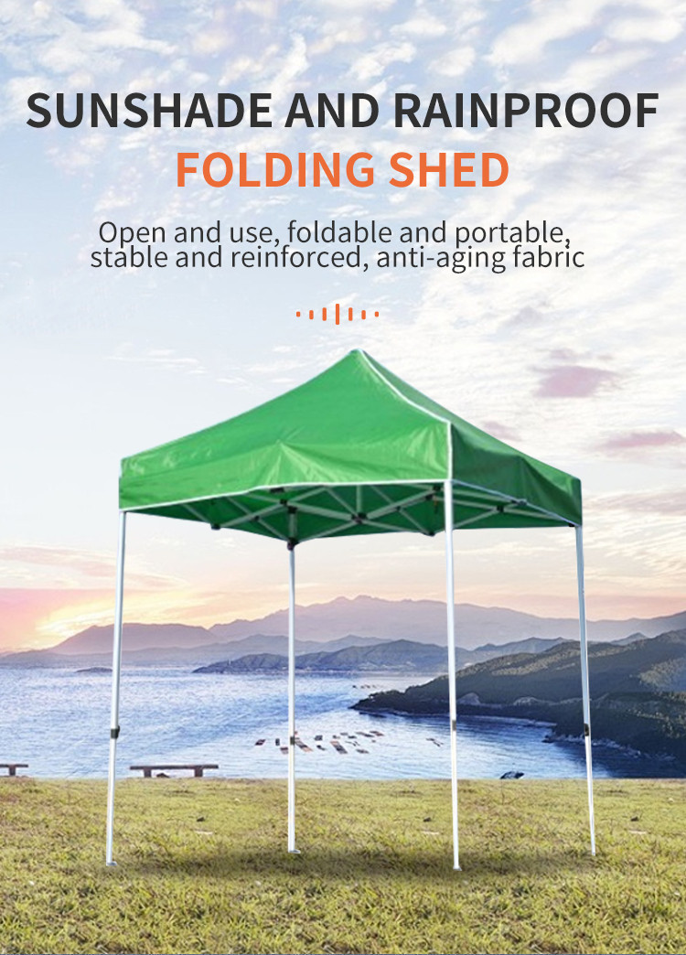 Sunshade And Rainproof Folding Shed