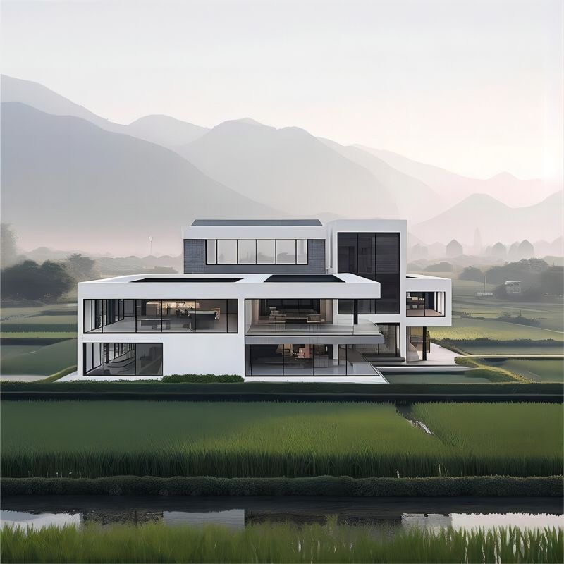Custom Luxury Modular Steel Villa for Residential Projects (XGZ-Z256)