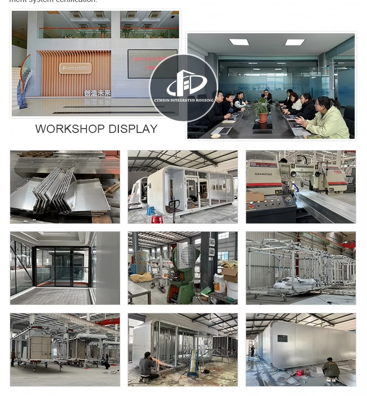 Cymdin Portable Modular Prefabricated Space Capsule Apartment House Waterproof Steel Bathroom for Hotel Villa Office Building