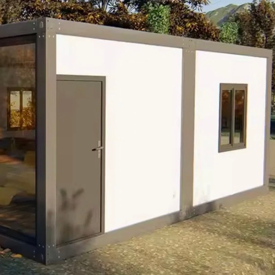 Custom Eco-friendly Luxury Two Bedrooms Shipping Container House Fast Build Outdoor Hotel Detachable Container House
