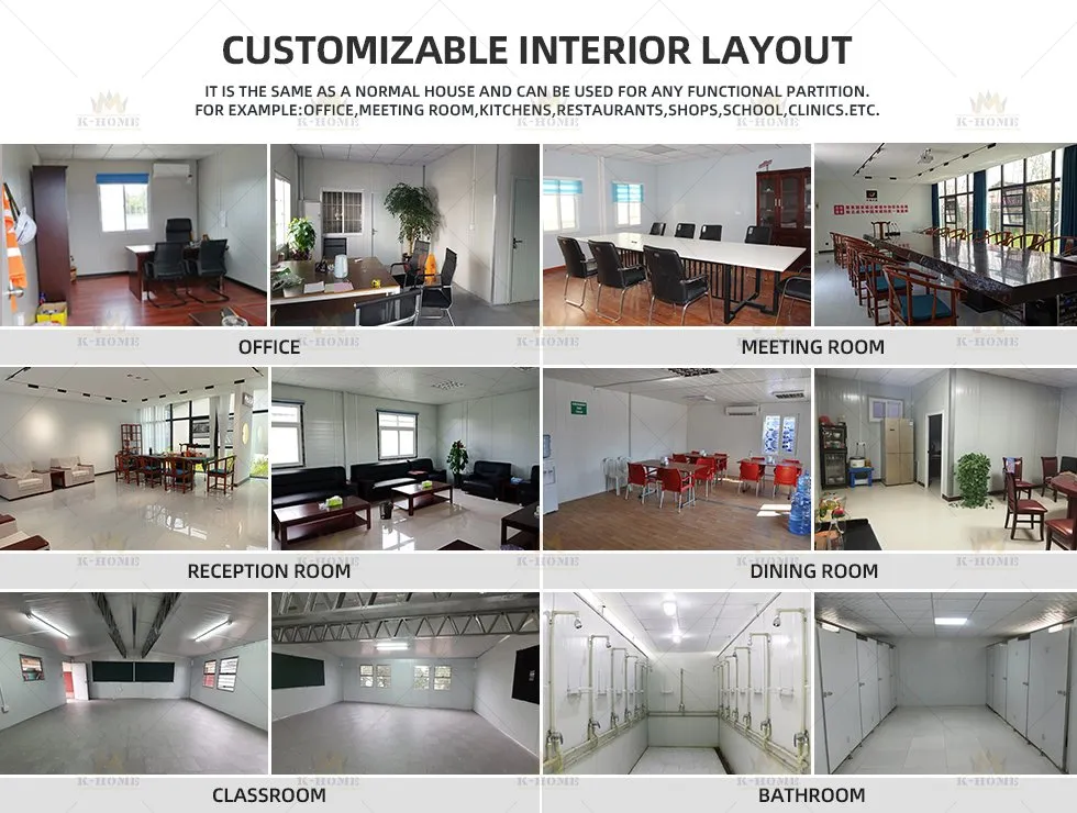 Fast Assembly Cheap Steel Customization Prefabricated Worker Camp Building