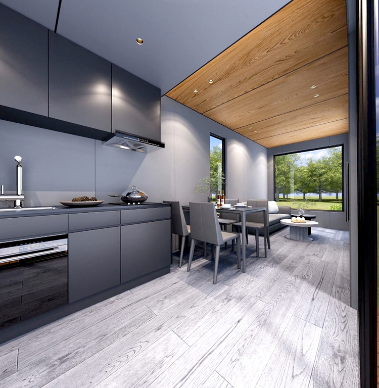 Custom Two Story Multi-level Prefabricated Hotel Insulated Shipping Containers Home