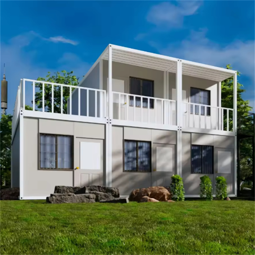Factory Custom Prefab Sandwich Panel Container Homes Luxury Single Room Flat Pack House