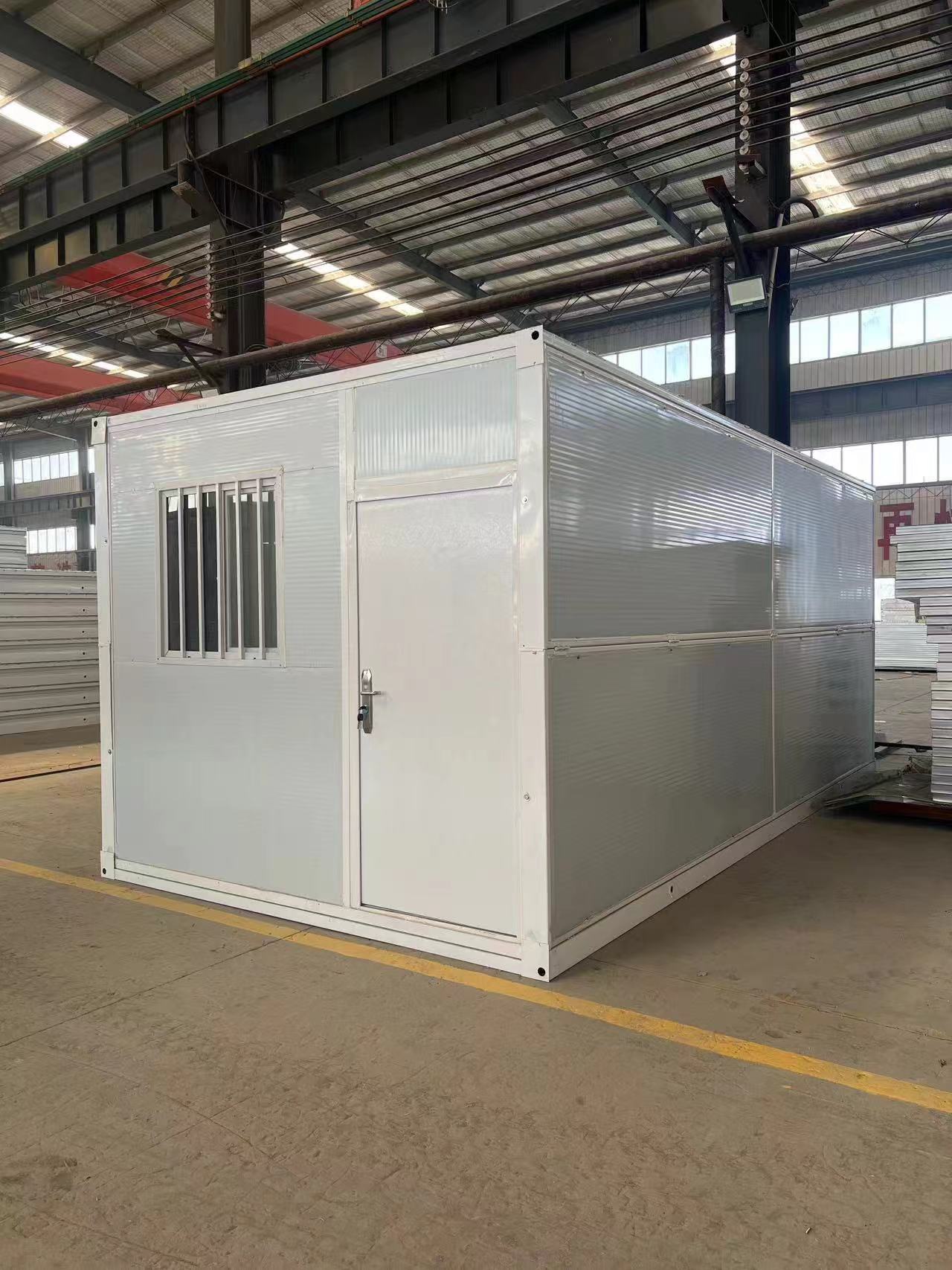 Folding House 20ft Low Cost Portable Foldable Container House Prefabricated Homes Hot Sale Wholesale With Most Popular