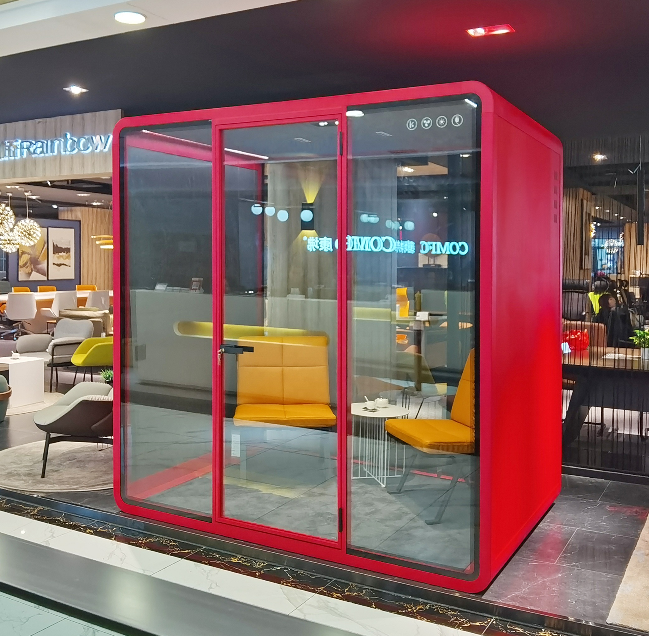 New Design Office Box Phone Meeting Room Portable Hot Sale Phone Booth Private Work Space Meeting Sleeping Movable Office Box