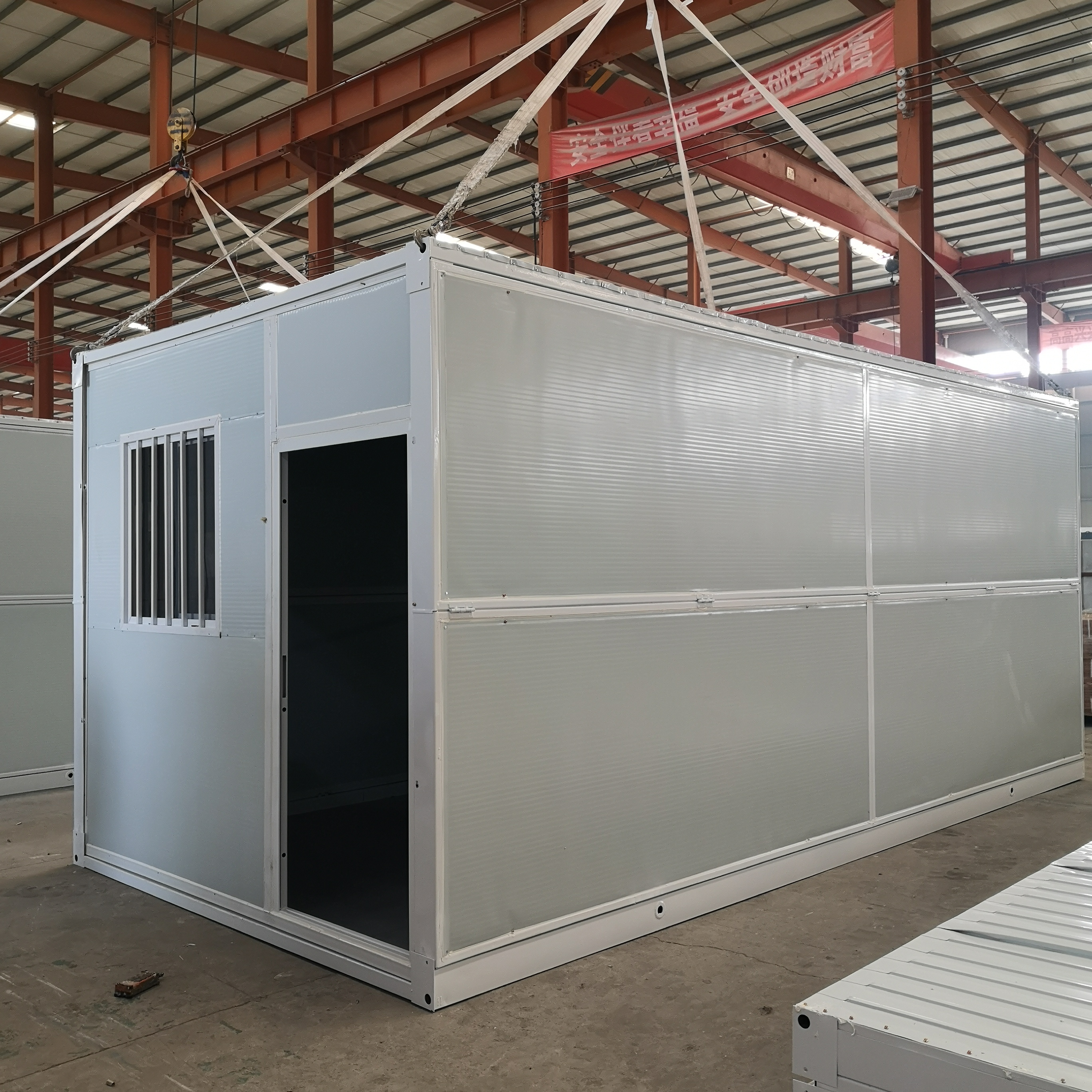 Customizable Flat Pack Container House Fold Container Foldable Container House For Worker Accommodation