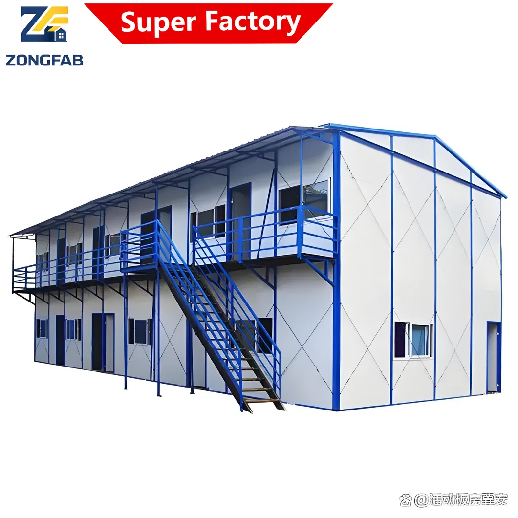 Sandwich panel house detail