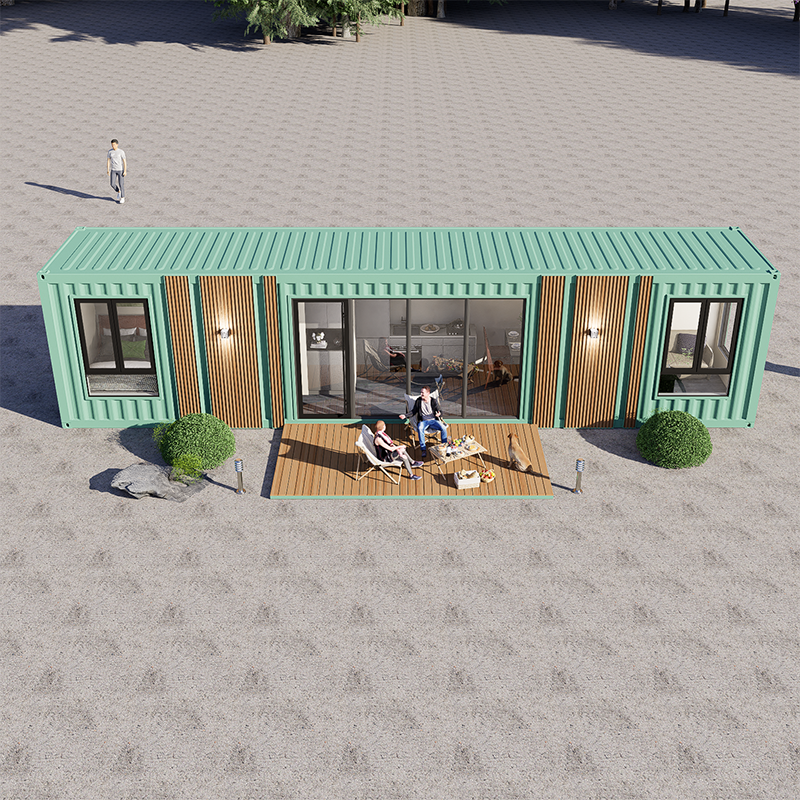 Custom Two Story Multi-level Prefabricated Hotel Insulated Shipping Containers Home