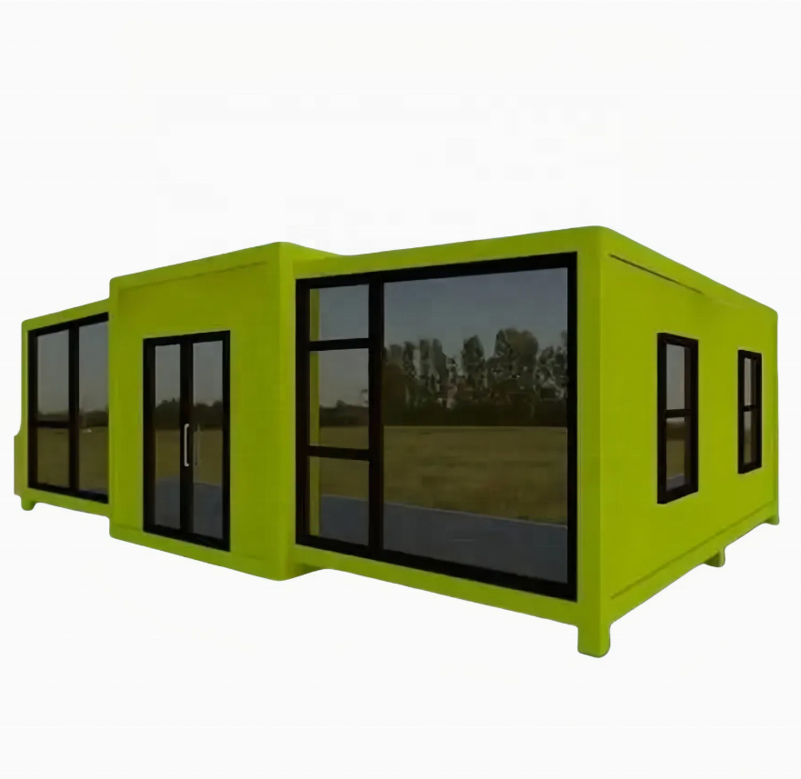 Expandable Prefabricated Modular Container House Steel Structure Thermal Insulation Customisable Office Building Apartment Hotel