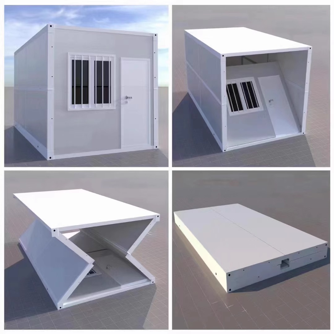 Foldable Houses High Quality Tiny Home Modular Homes Prefabricated 20Ft Folding Container Houses for Sale