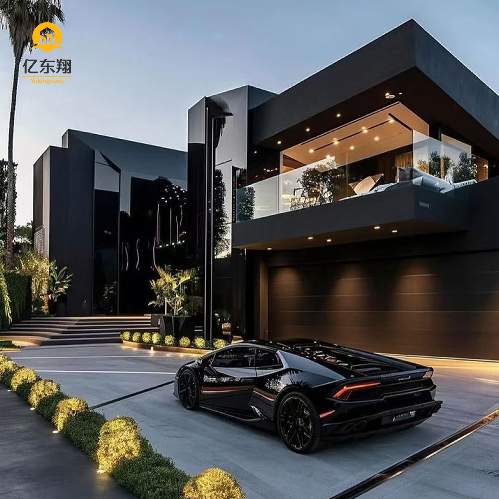 Customized Anti Corrosion Leisure Facilities Light Steel Structure Villa Luxury Smart Eco Friendly Light Steel Structure Villa