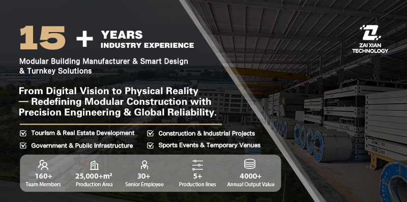 Detachable Container House Banner