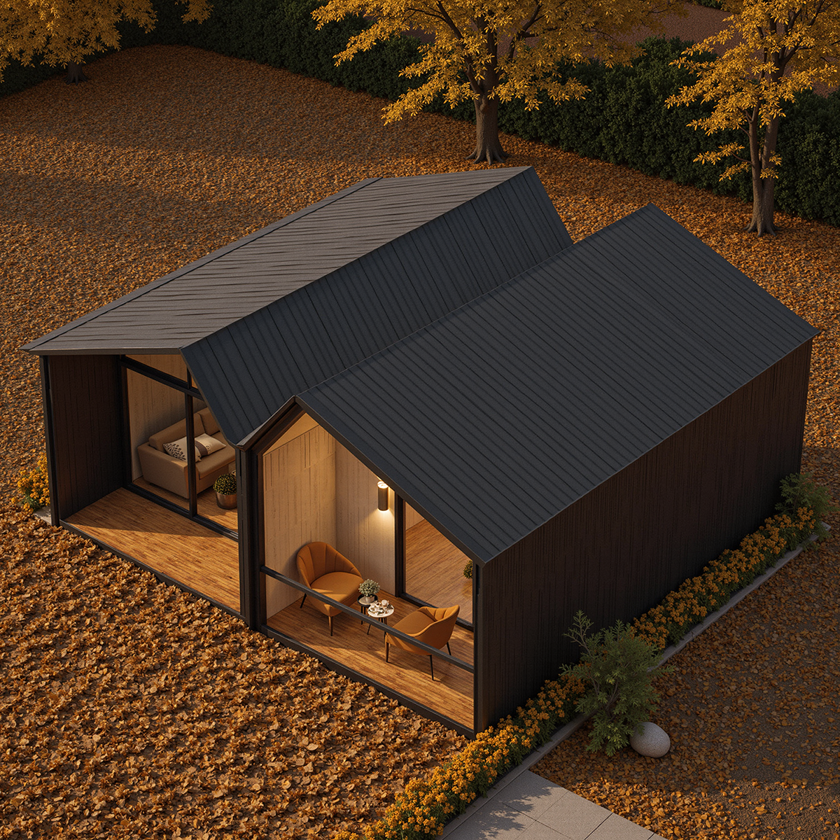 B2B Modern Eco-friendly Container House Prefab Tiny Mobile Home Cabin Trending Modular Casas Prefabricadas House for Hotel