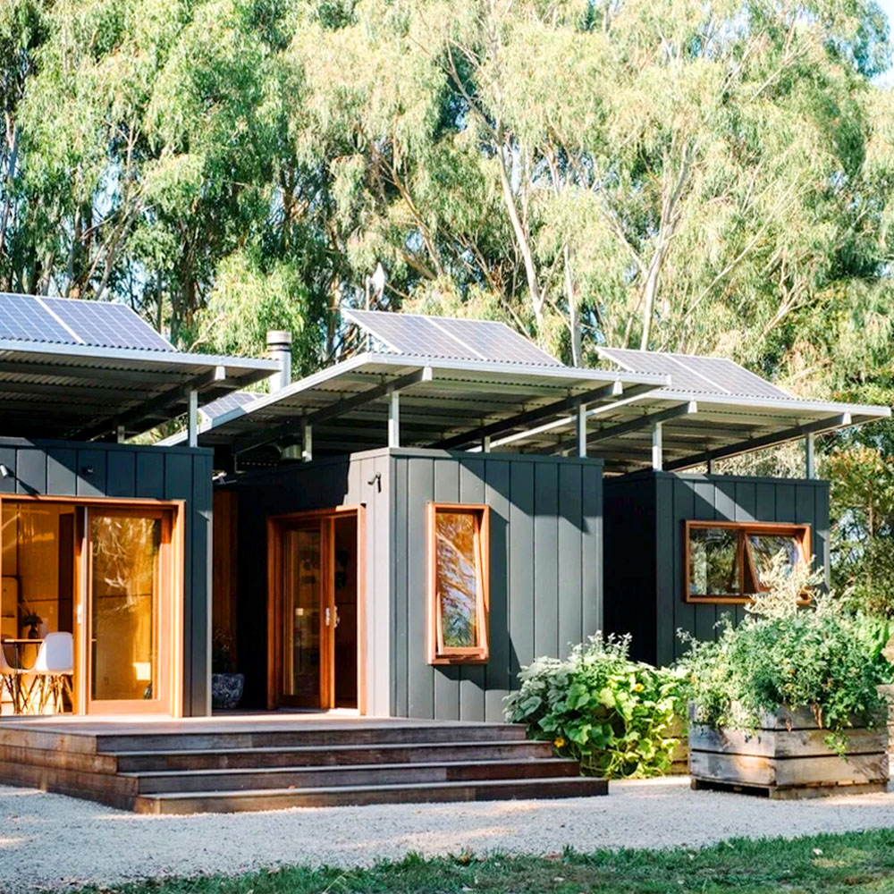 Prefab 20ft Tiny House Fully Furnished One Bedroom Expandable Shipping Container Homes