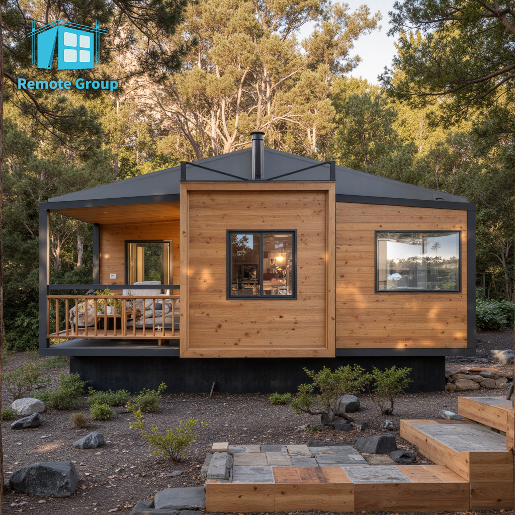 Contemporary Foldable Container House for Living Room Kitchen Bedroom Villa Apartment Office Building Hospital Easy Transport