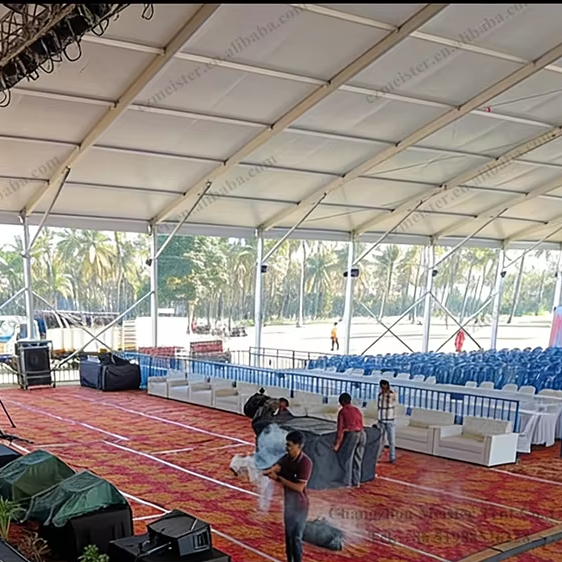 Large Custom Wedding Marquees Event Tent Carpas Para Eventos Heavy Duty Aluminum Frame Premium Windproof PVC