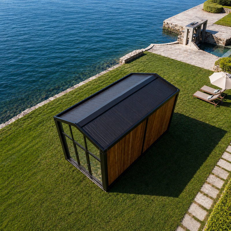 Luxury Prefab House Modular Resort Cabin - Portable Modern Container Villa for Glamping &amp; Homestay