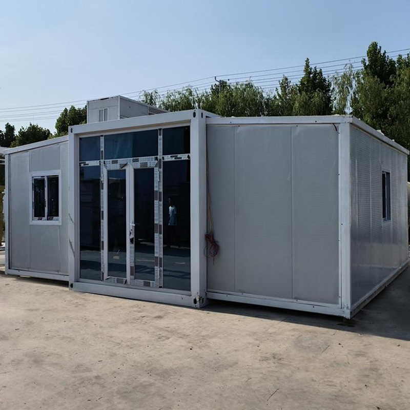 Modern Style 40ft 10ft 20ft Expandable Prefabricated Sandwich Panel Steel Container Houses Customized Color 20x16 3 Bedroom