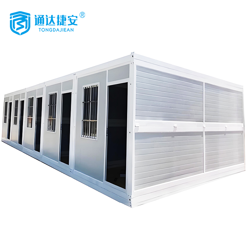 Security Foldable 20Ft 40Ft Expandable Container House Prefabricated Houses With Prefab Building Luxury Mobile Home Tiny House