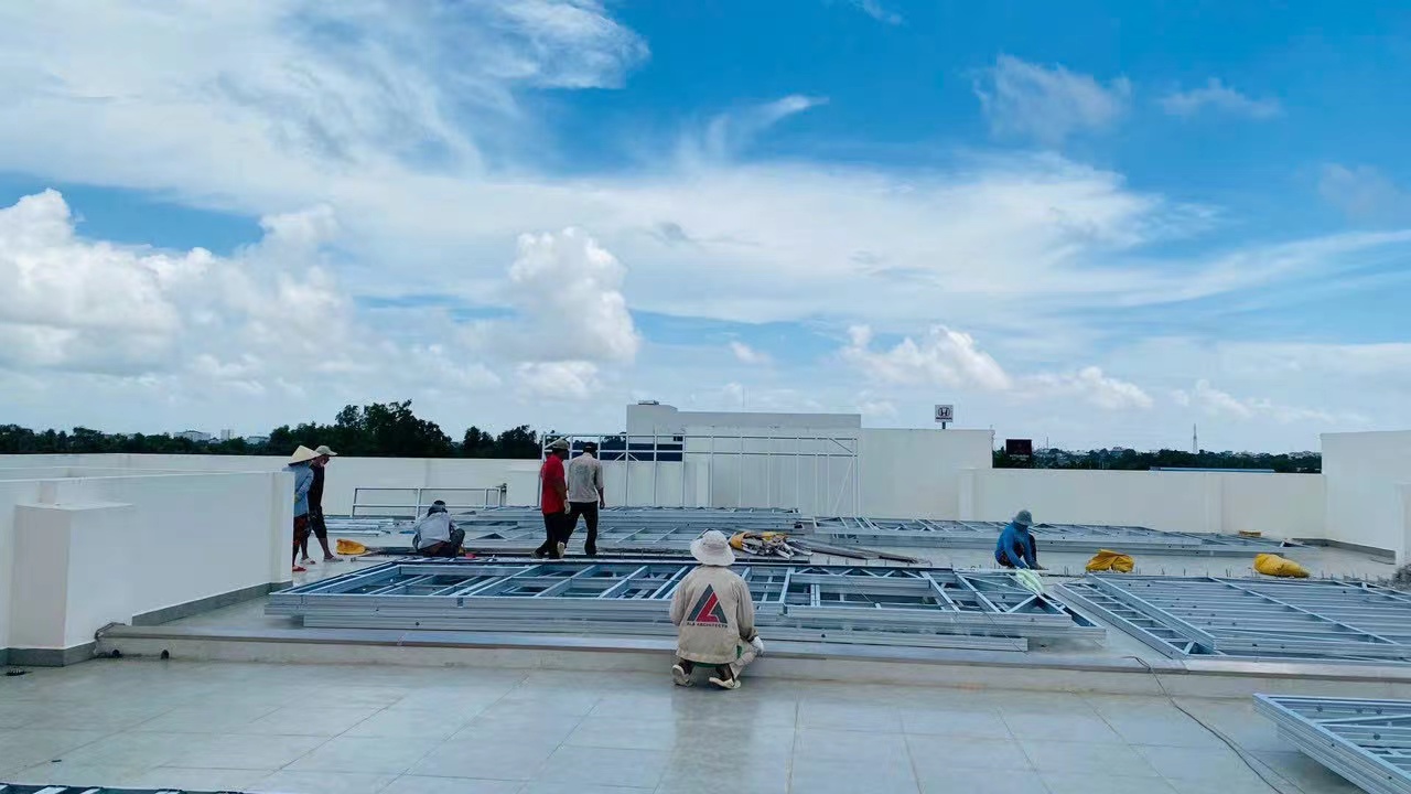 Light Steel Truss Roof