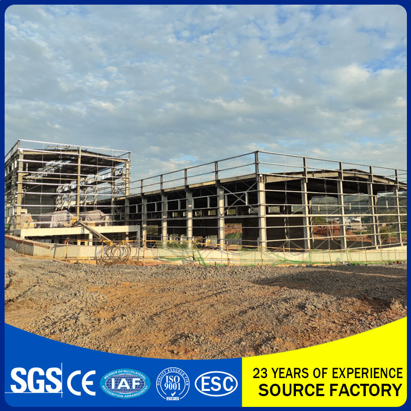 Energy Saving CE Good Insulation Steel Building Prefabricated Building Prefabricated House for Site Temporary Office in Large Worker Camps