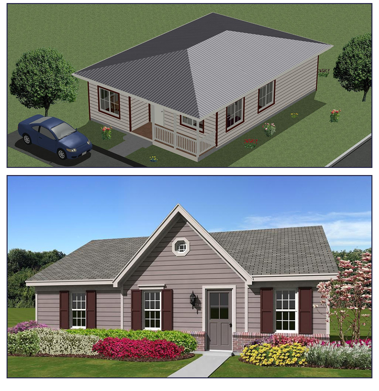 3D Designed Prefabricated Steel Frame Modular Luxury Villa with Modern Design Easy Installation Steel Structure