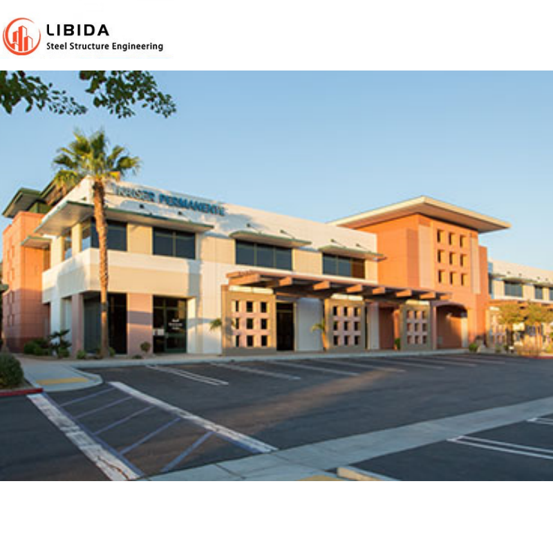 Structural Steel Design Commercial Building For Steel Structure Prefab Shopping Mall